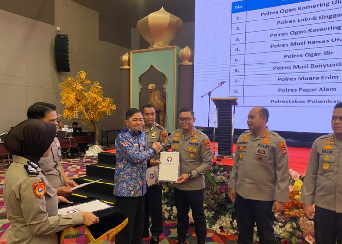 Raih Penghargaan Ombudsman Kategori Pelayanan Publik, Kapolres Pagar Alam : Prestasi Ini Kerja Keras Personel 