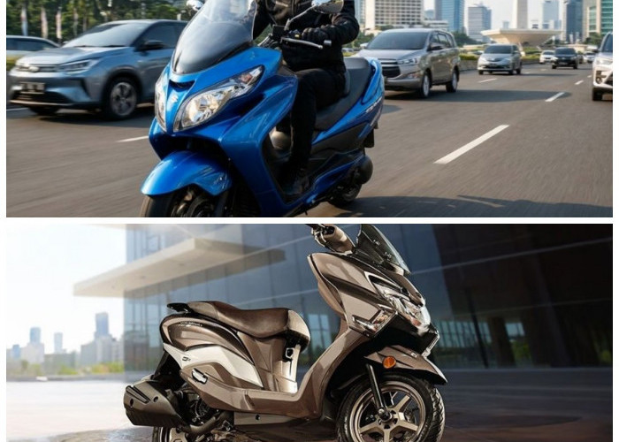 Burgman 150 Siap Menggebrak Segmen 150 cc, Tampil Agresif dengan Mesin Gahar dan Gaya Modern