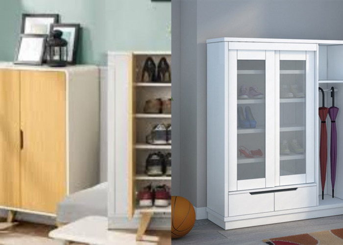 Pilihan Rak Sepatu Kayu Unik untuk Tampilan Rumah Lebih Rapi dan Elegan!