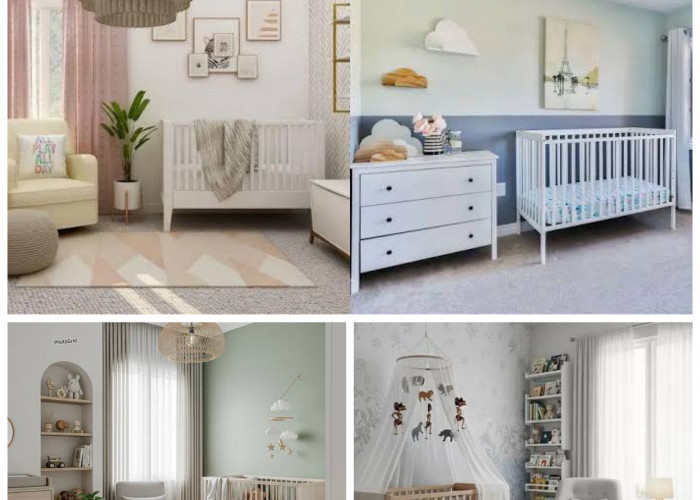 5 Ide Desain Kamar Bayi yang Nyaman dan Fungsional untuk Keluarga Modern!!