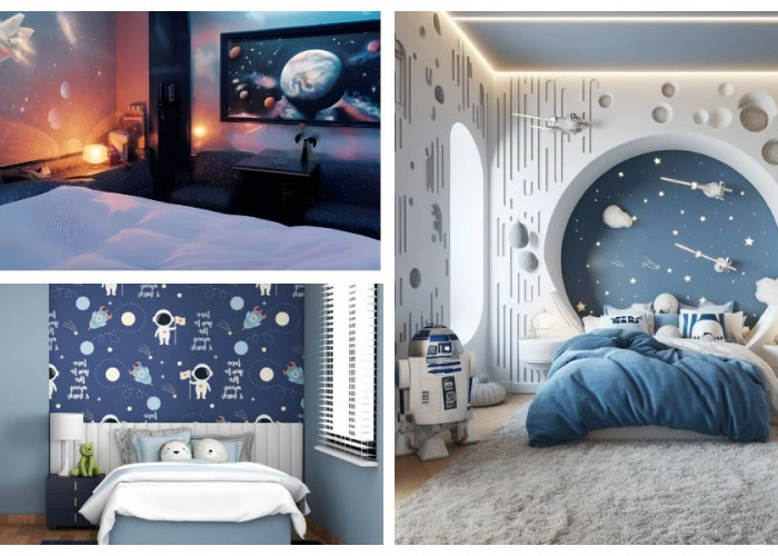 7 Inspirasi Kamar Anak Laki-laki Bertema Luar Angkasa yang Kreatif dan Bikin Anak Makin Cerdas!