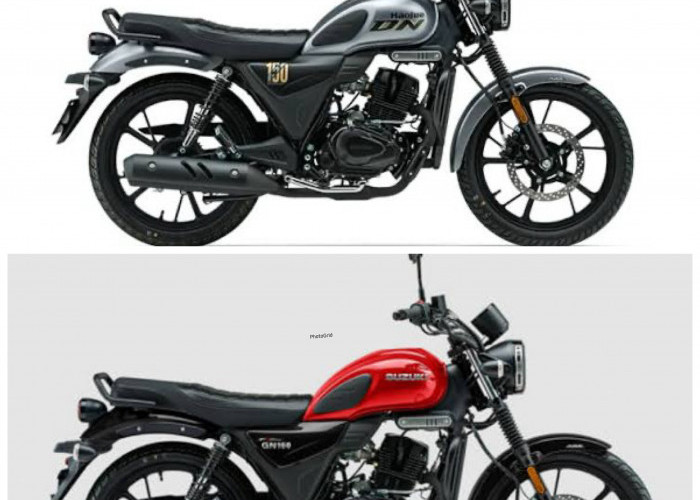 Suzuki GN 160 Siap Menggoda Pecinta Motor Retro, Desain Klasik dan Mesin Bertenaga Jadi Sorotan
