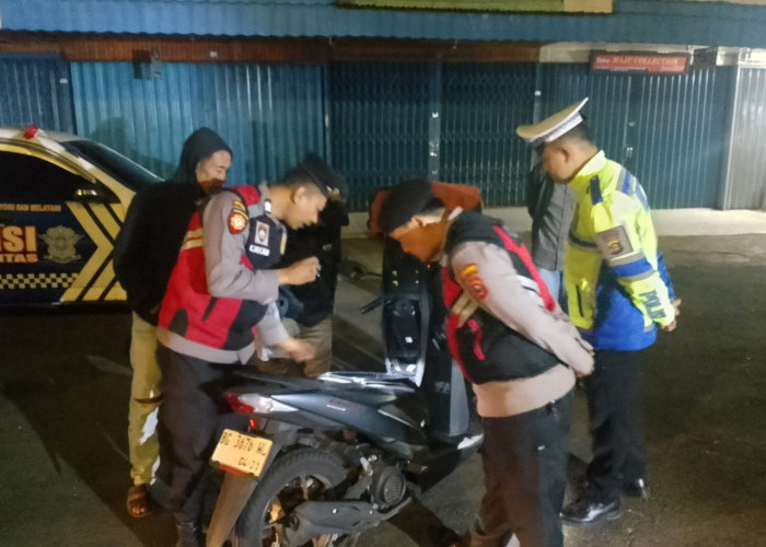 Show Of Force Patroli Samapta, Cegah Aksi 3C di Pagar Alam