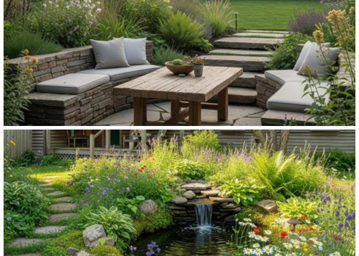 Tren Desain Backyard Rustic 2026: 9 Ide Halaman Belakang Alami yang Bikin Rumah Terasa Seperti Resort Mewah 