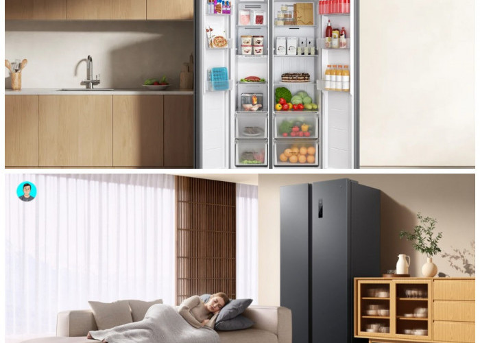 Kulkas Pintar Xiaomi 635L Resmi Masuk Indonesia, Desain Tipis Tapi Muat Banyak! Ini Keunggulannya 