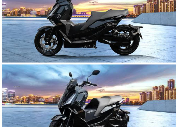 Harga Terjangkau! Alva Cervo, Motor Listrik Rasa PCX dengan DP Ringan!