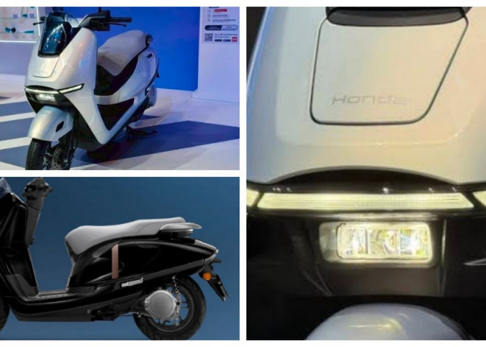 Honda UC3 Bikin Heboh, Skuter Listrik yang Tahan 122 km Sekali Cas Begini Detailnya!
