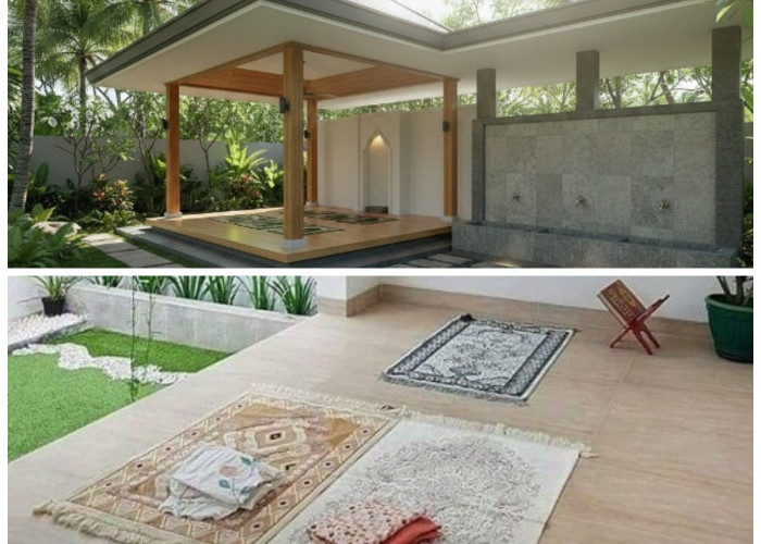 Bikin Ibadah Makin Khusyuk: 6 Inspirasi Mushola Semi Outdoor Minimalis dengan Partisi Estetik!