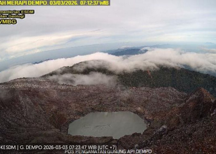 Gunung Dempo Maret 2026: Berstatus Waspada (Level II), Wisatawan Dilarang Camping di Radius 1 Km dari Kawah!