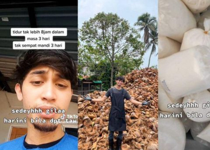 Cerita Pilu Pria di Malaysia Batal Jual 100 Kilogram Santan Karena Basi, Rugi 6,6 juta