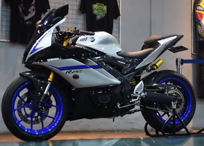 Maju Sejuta Desain, Inilah Penampakan Desain Yamaha R25 4 Silinder yang Aerodinamis