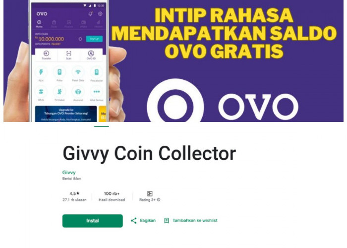 Cara Mudah Dapat Saldo OVO Gratis: Gunakan Aplikasi Givvy Coin Collector di 2025!