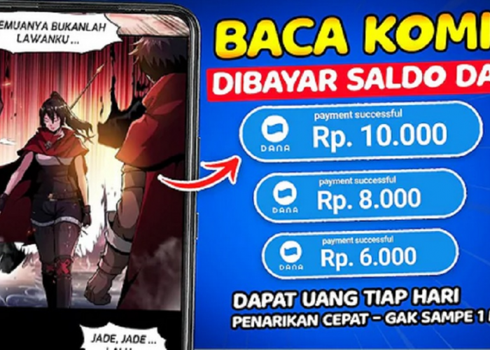 Baca Komik 5 Menit Dibayar Saldo DANA 200 Ribu? Yuk, Cari Tahu Cara Menggunakannya!