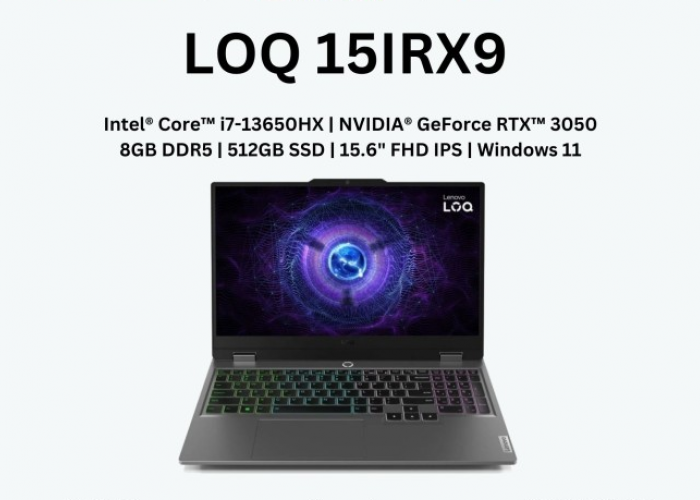 Lenovo LOQ 15IRX9, Pandangan Mendalam pada Laptop Gaming Bertenaga