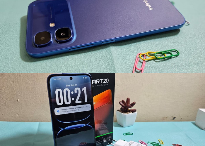 Infinix SMART 20 Hadir dengan Desain Ramping dan Layar 120Hz