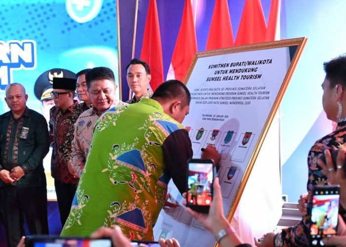 Sinergikan Wisata dengan Layanan Kesehatan, Walikota Pagar Alam Hadiri Sumsel Health Torism