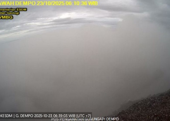 Gunung Dempo Masih Waspada: Aktivitas Vulkanik Rendah, PVMBG Imbau Warga Tetap Jaga Jarak Aman