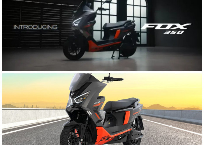 Polytron Fox 350: Motor Listrik Canggih dengan Jangkauan 130 Km dan Harga Terjangkau!