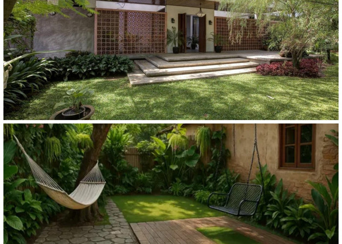 7 Ide Halaman Belakang Rumah Minimalis, Sejuk dan Bikin Betah