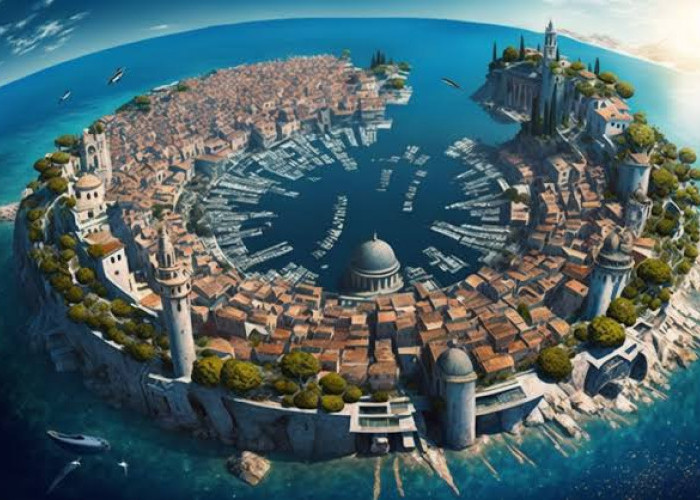 Benarkah Hilangnya Benua Atlantis Ada Hubunganya Dengan Gunung Padang? Ini Penjelasanya