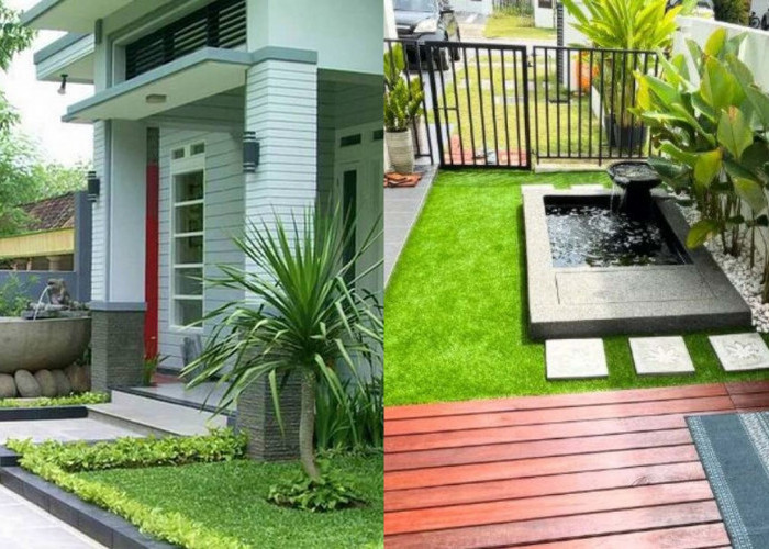 Inspirasi Model Taman Depan Rumah Minimalis, agar Lahan Sempit Terlihat Luas!