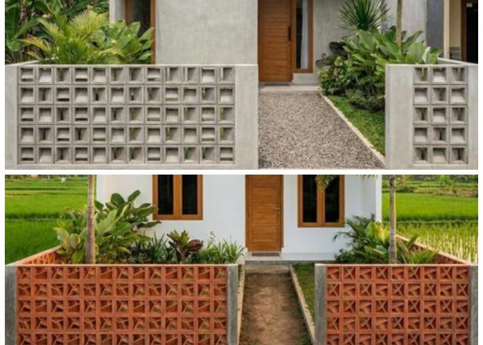 7 Model Pagar Roster untuk Rumah Kecil di Desa: Solusi Hunian Modern yang Adem dan Nyaman