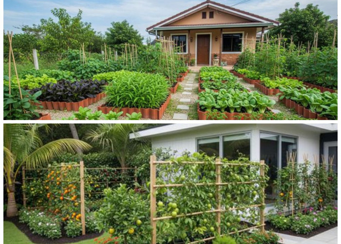 9 Inspirasi Kebun Buah Mini di Rumah Tropis, Cantik Dipandang dan Panen Sepanjang Tahun!