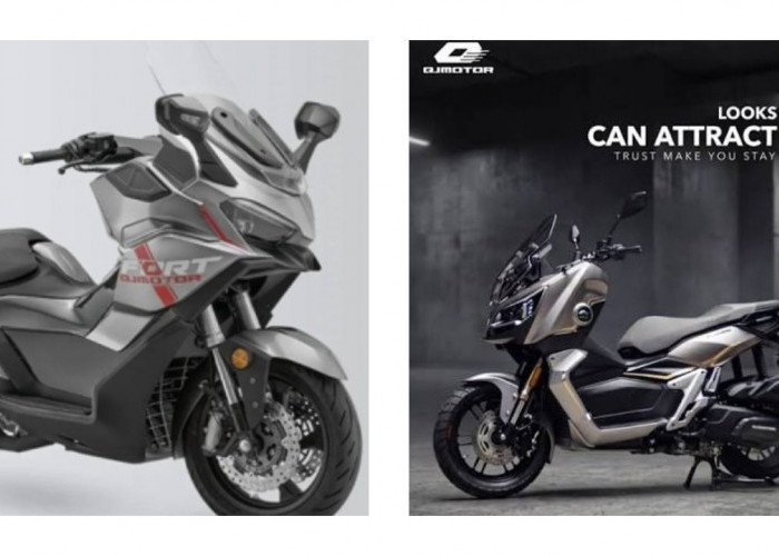 QJMotor Fort 600 Resmi Meluncur, Ini Spesifikasi Maxi Scooter 550 Cc dengan Dashcam Bawaan!