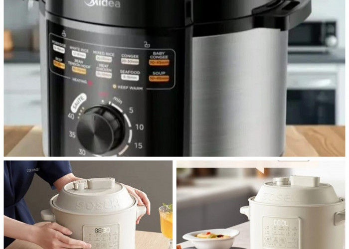 Hemat Listrik, Rasa Tetap Juara: 8 Panci Presto Listrik Rekomendasi 2026!