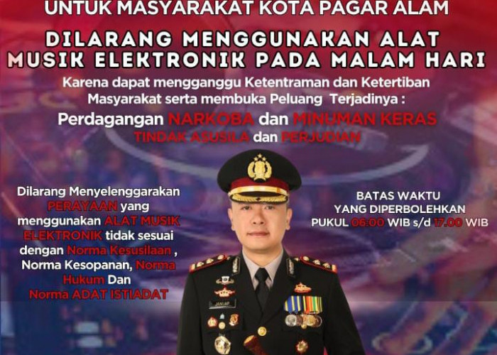 Polisi Tindak Tegas Pelanggar Musik Keras, Warga Tetap Nyaman di Malam Hari