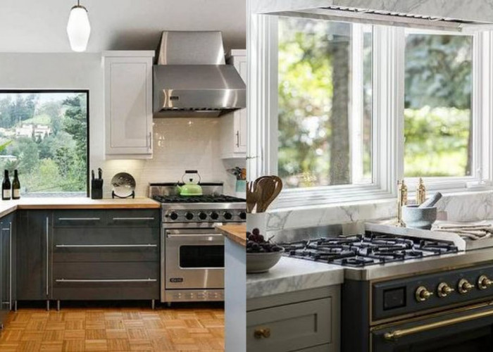 Inspirasi Jendela Dapur Dekat Kompor, Solusi Ampuh Anti Pengap dan Bau Masakan!