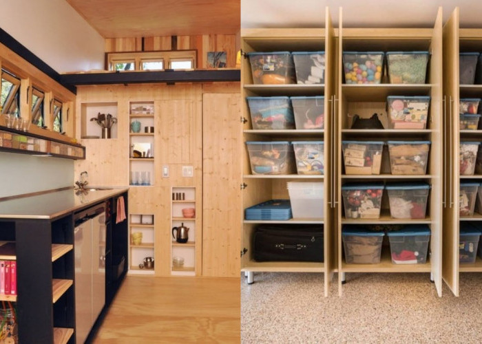 10 Model Gudang Minimalis di Rumah, Praktis dan Tidak Makan Tempat!