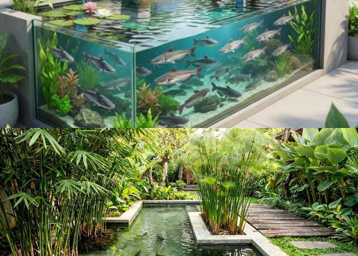 9 Desain Kolam Ternak Lele Sambil Menghadirkan Taman Air, Tren Budidaya yang Menarik