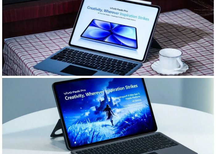 Tablet Flagship Baru! Vivo Pad6 Pro Usung Snapdragon 8 Elite Gen 5 dan Layar 4K 144Hz Super Mulus!