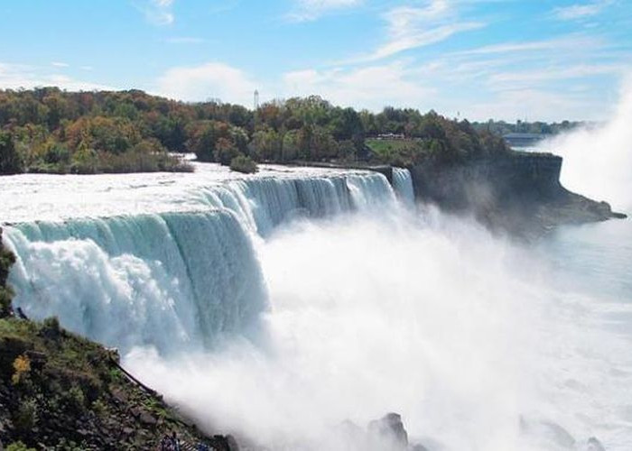 Sangat Eksotis Pemandangan yang Penakjubkan di Air Terjun Niagara Hingga Masuk UNESCO!