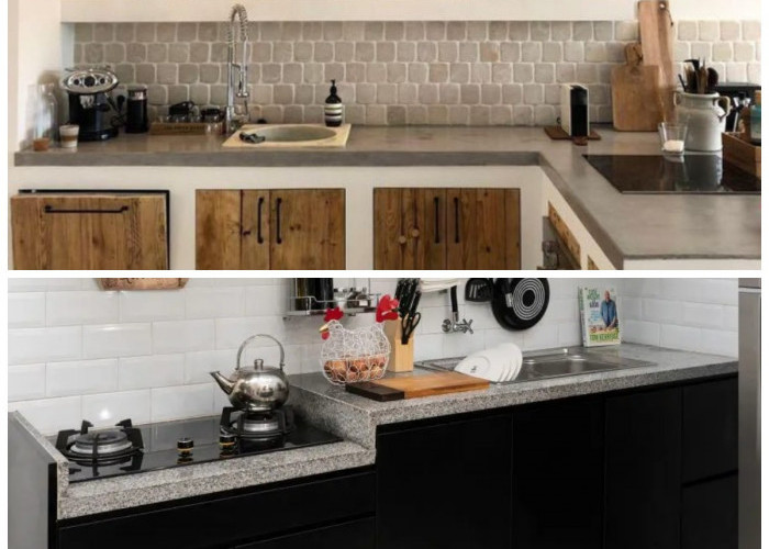 Meja Kompor Minimalis Bergaya Modern yang Fungsional dan Anti Ribet Saat Dibersihkan