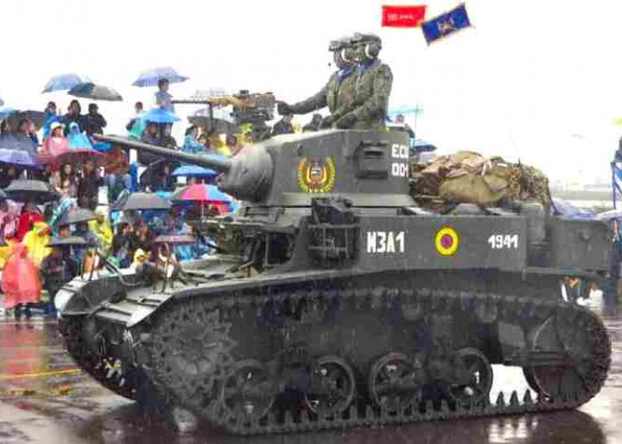 Paraguay Masih Operasikan Tank Zaman Perang Dunia ke II, M3 Stuart dan M4 Sherman