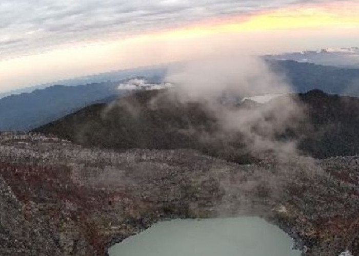 Alami Gempa Tektonik 42 Detik, Begini Kekinian Kegempaan Gunung Api Dempo 