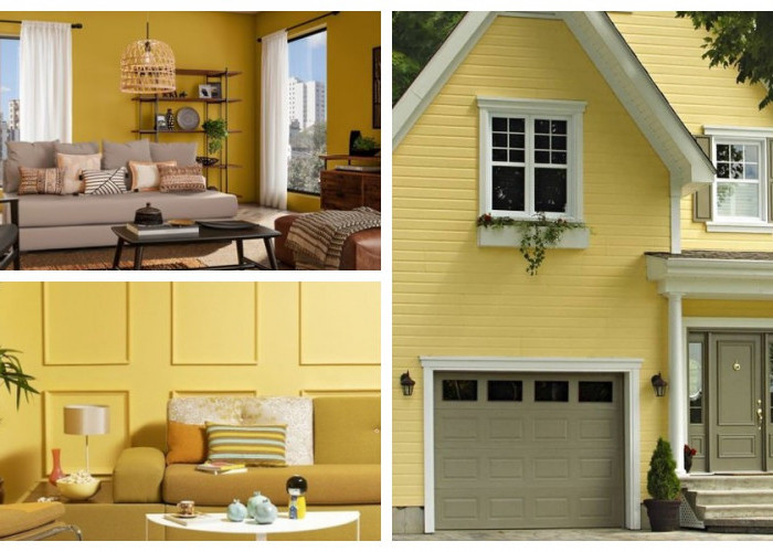 Percantik Rumahmu: 5 Ide Cat Kuning untuk Interior dan Eksterior!