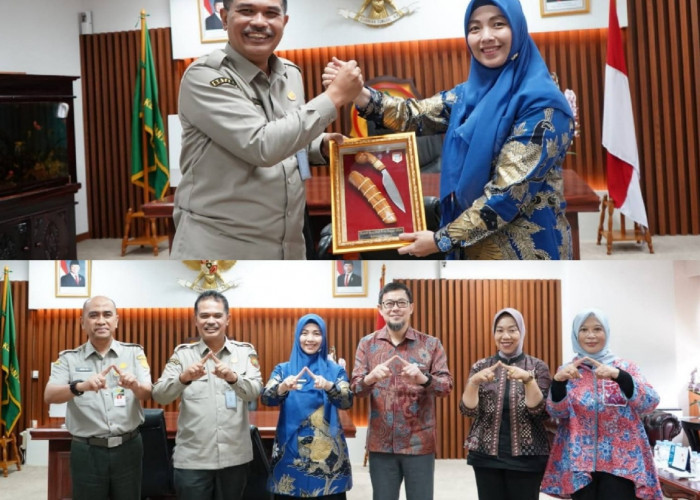 Wawako Audiensi Sekjen Mentan RI, Bahas Penguatan Sapras Pertanain di Pagar Alam