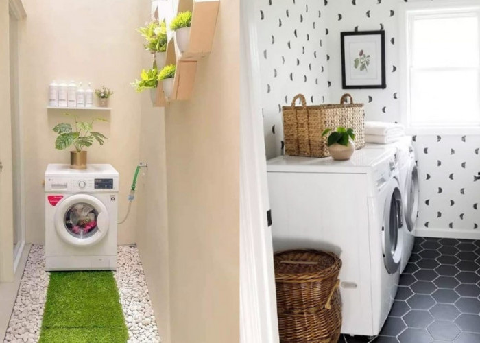 Inspirasi Desain Ruang Laundry Minimalis untuk Ruang Sempit!