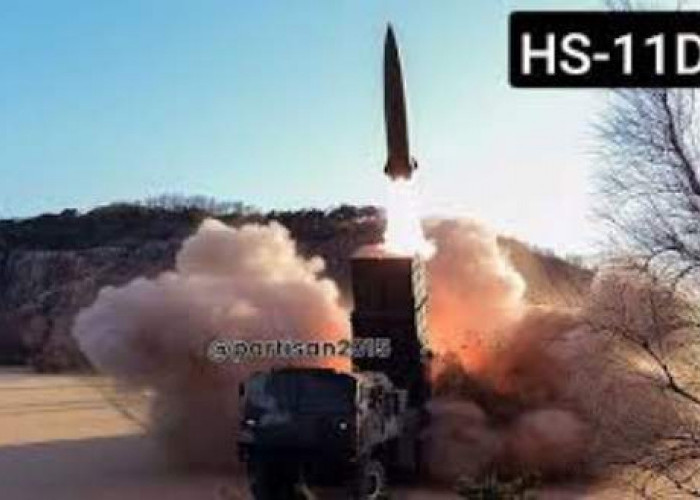 Tak Kalah Saing Dengan Cina, Korut Uji Peluncuran Rudal Balistik Hwasong-11D, Korea Selatan Tersentak