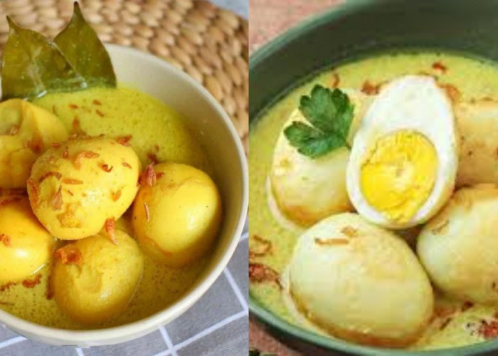 Inilah Resep Opor Telur Ayam, Lezat Sangat Menggugah Selera!