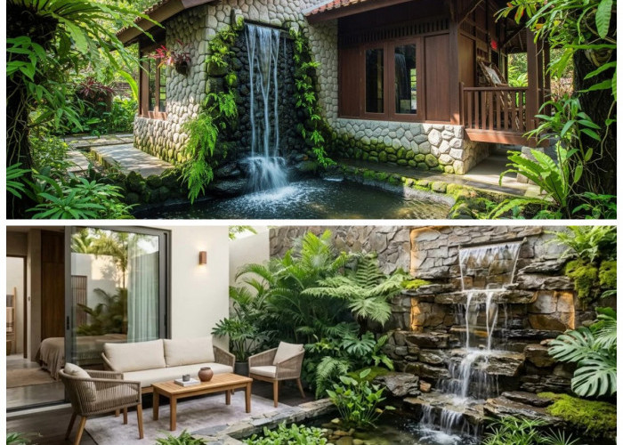 8 Inspirasi Air Terjun Mini di Dinding 2026: Solusi Rumah Sejuk, Estetik, dan Bikin Betah Tanpa Makan Tempat!