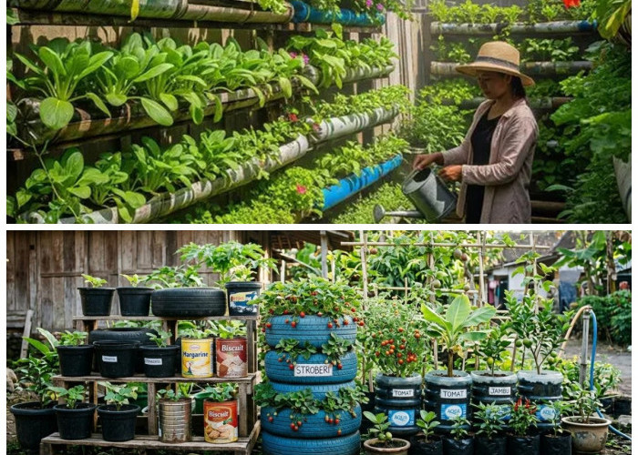 7 Ide Kreatif Ubah Barang Bekas Jadi Kebun Estetik: Hemat Biaya dan Ramah Lingkungan