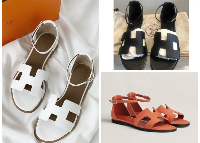 Tampilan Elegan dan Timeless, Rekomendasi Model Sandal Hermès!