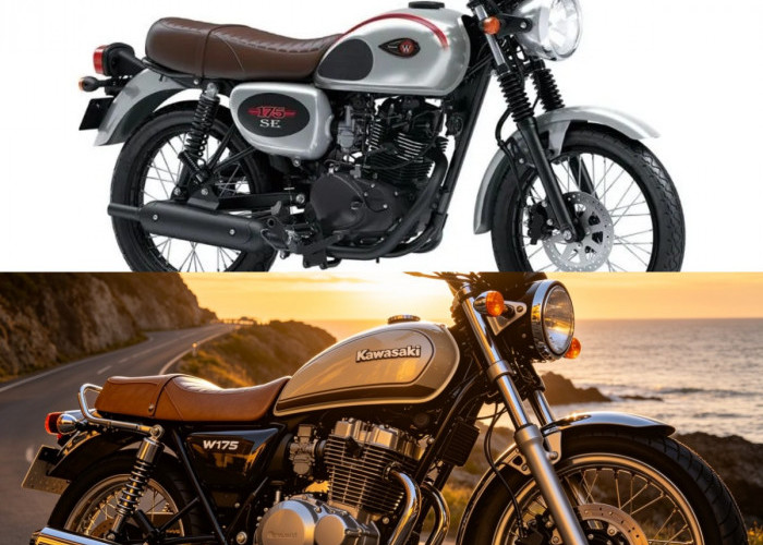 Kawasaki W175: Motor Retro Modern yang Memadukan Gaya Klasik dan Kenyamanan Berkendara