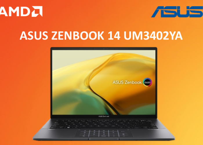 ASUS Zenbook 14 OLED (UX3405): Laptop Tipis dan Ringan dengan Prosesor Intel Core Ultra Generasi Meteor Lake