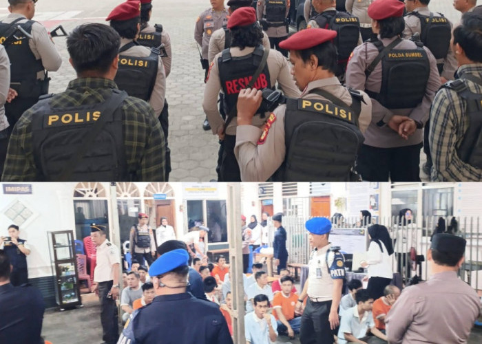 Polres Pagar Alam Kawal Ketat Pemindahan Ratusan Tahanan ke Lapas Baru