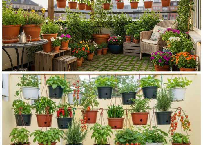 Teras Sempit Jadi Kebun Mini! 10 Sayur Gantung yang Mudah Ditanam di Rumah!